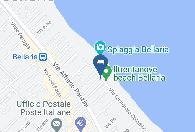 Rimini - Hotel Excelsior Maps