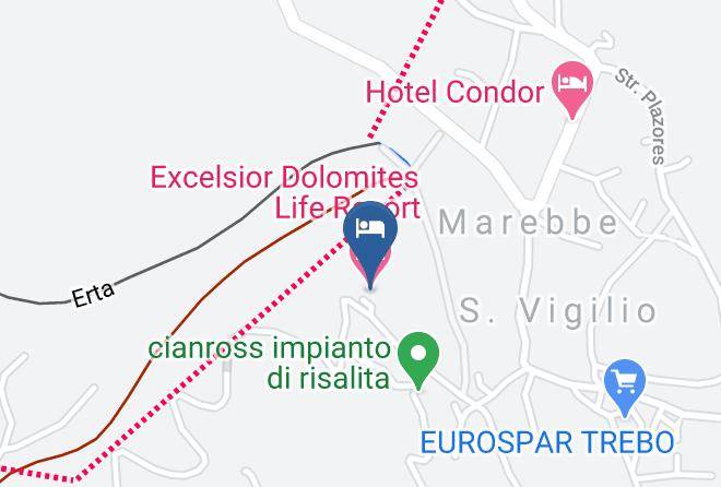 Bolzano - Excelsior Dolomites Life Resort Maps