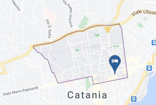 Catania - Excelsior Grand Hotel Catania Maps