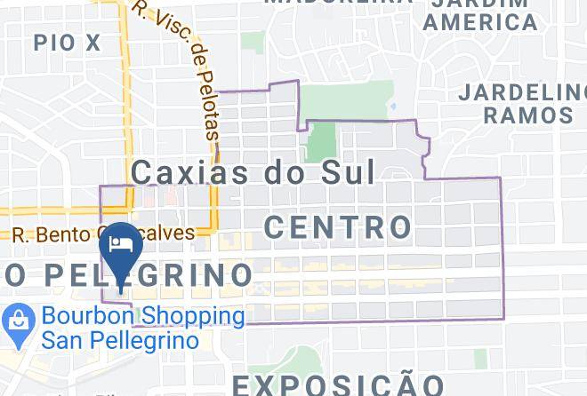 Caxias Do Sul - Excelsior Hotel Maps