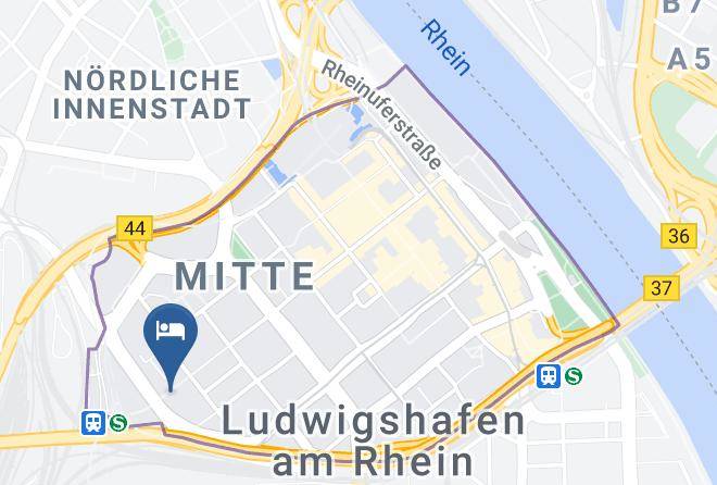 Ludwigshafen Am Rhein - Excelsior Hotel Ludwigshafen Maps