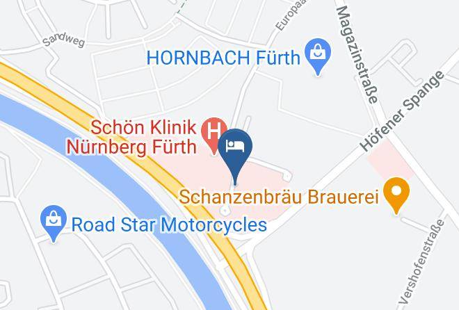 Furth - Excelsior Hotel Nuernberg Fuerth Bw Signature Collection Maps