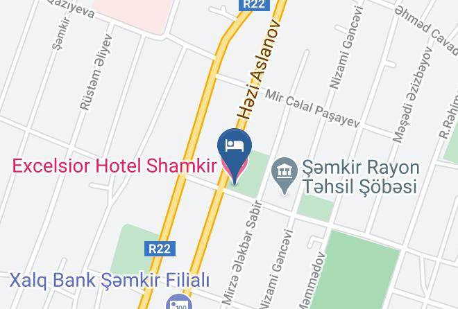 Smkir - Excelsior Hotel Shamkir Maps