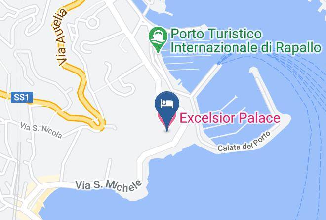 Genoa - Excelsior Palace Hotel Maps