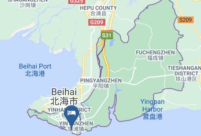 Beihai - Excemon Beach Hotel Beihai Maps
