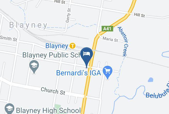 Blayney - Exchange Hotel Blayney Maps
