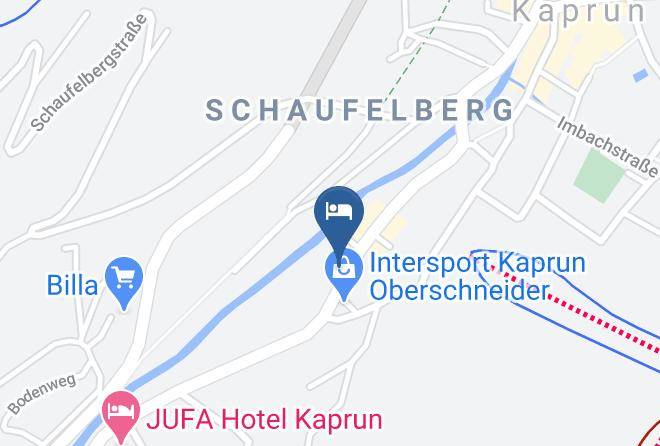 Zell Am See - Pension Elisabeth Maps