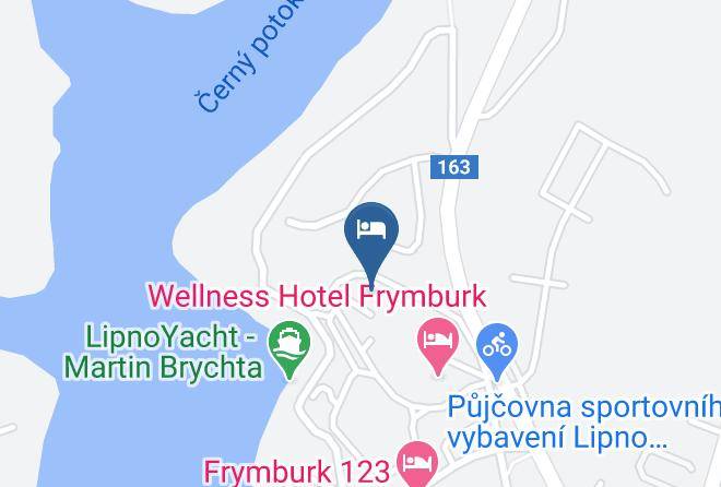 Cesky Krumlov - Exclusive Hotel Lipno Wellness & Spa Maps