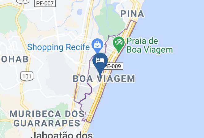 Hotel Boa Viagem Aeroporto Inn Map