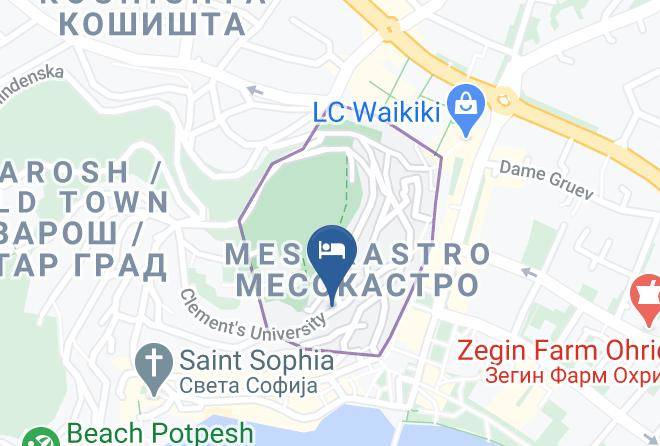 Ohrid - Exclusive Old Town Maps