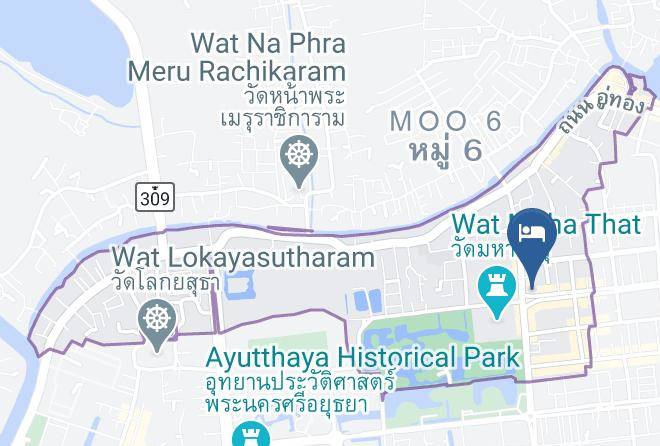 Amphoe Phra Nakhon Si Ayutthaya - Excursiones Ayutthaya Maps