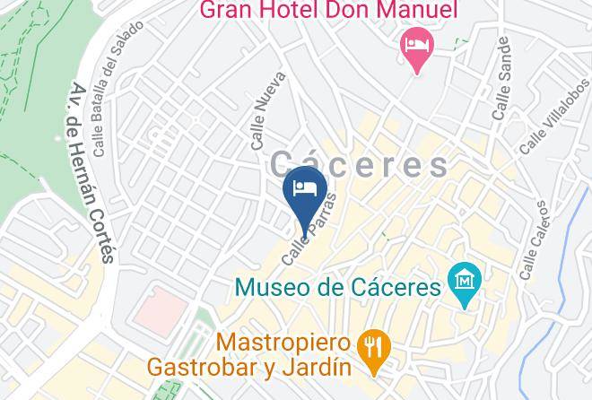 Caceres - Exe Agora Caceres Maps