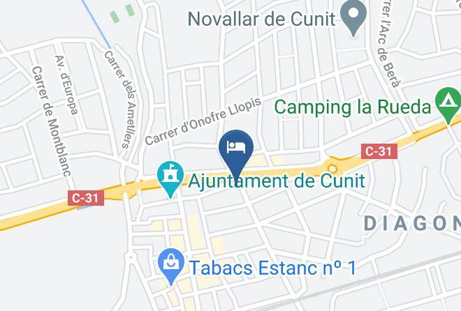 Tarragona - Exe Cunit Suites & Spa Maps