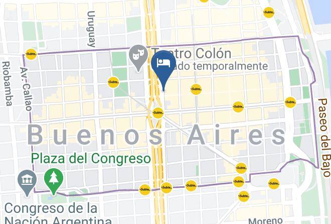 San Nicolas - Exe Hotel Colon Maps