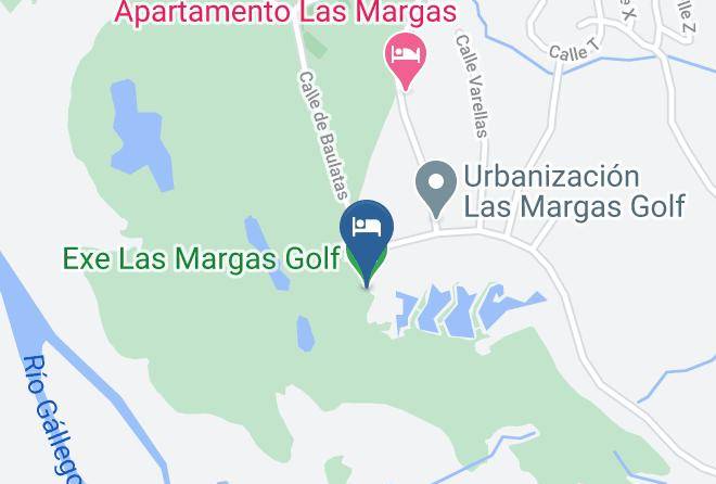 Huesca - Exe Las Margas Golf Maps