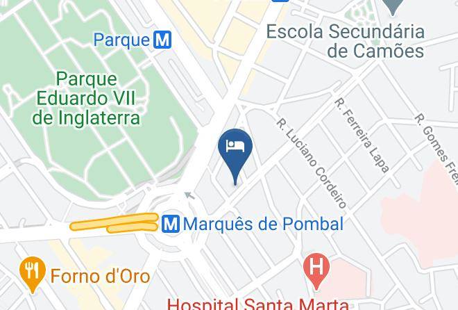 Lisbon - Exe Liberdade Maps