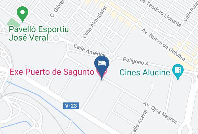 Valencia - Exe Puerto De Sagunto Maps