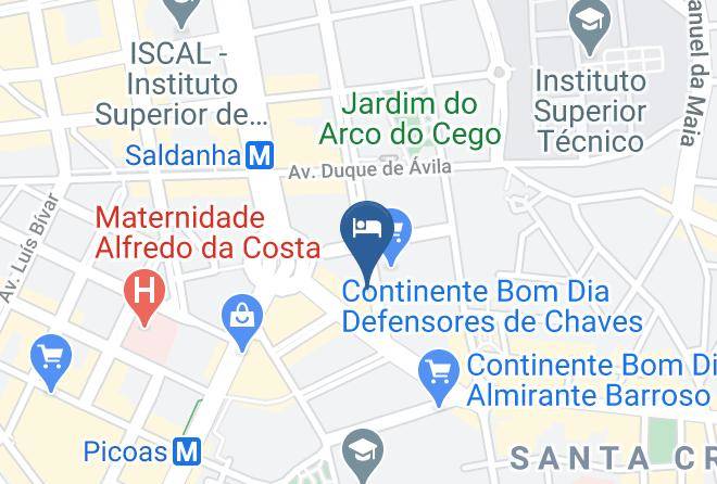 Lisbon - Exe Saldanha Maps