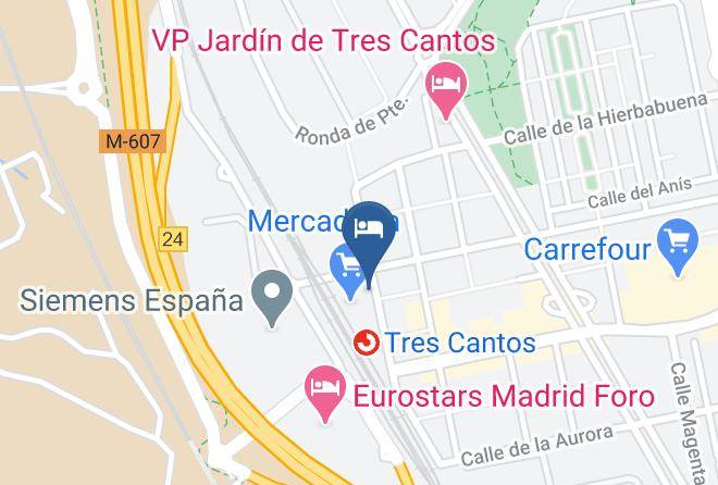 Madrid - Exe Tres Cantos Maps