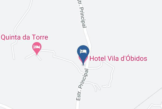 Obidos - Hotel Vila D'obidos Maps