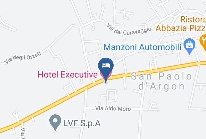 Bergamo - Hotel Executive Maps