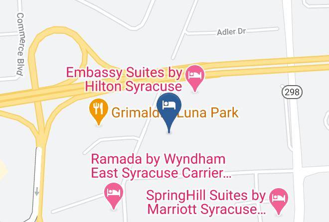 Onondaga - Executive East Syracuse Hotel Maps
