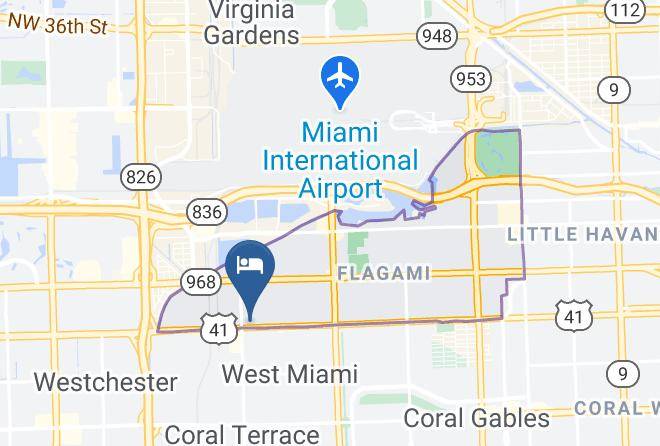 Miami Dade - Executive Grand Emperor Hotel Maps