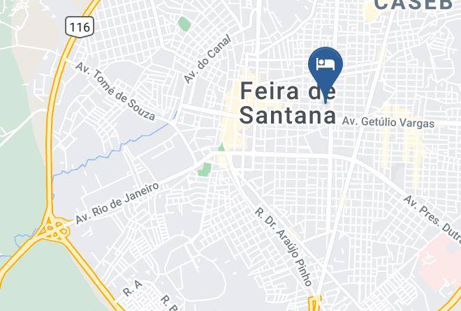 Feira De Santana - Executive Hotel Feira De Santana Maps