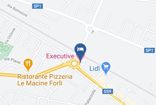 Forli - Executive Hotel Maps
