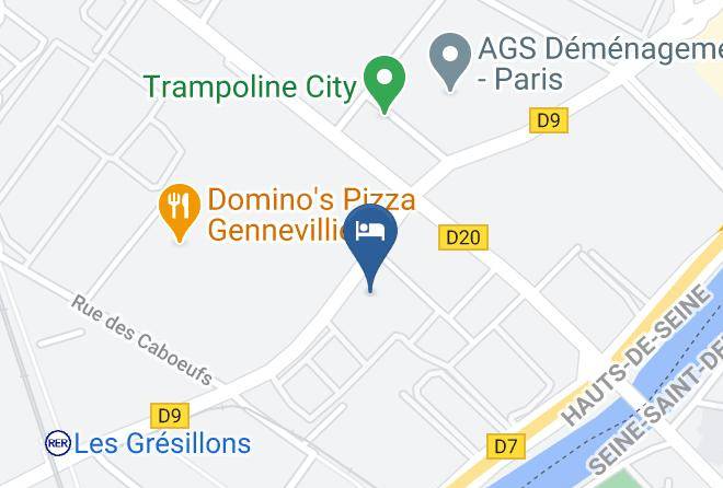 Hauts De Seine - Executive Hotel Maps