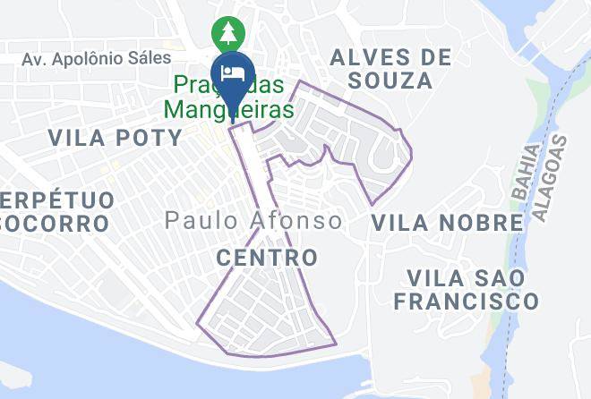 Paulo Afonso - Executive Hotel Maps