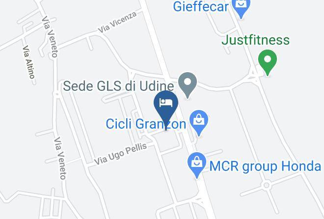 Udine - Executive Hotel Maps