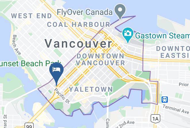 Greater Vancouver - Executive Hotel Vintage Park Vancouver Maps