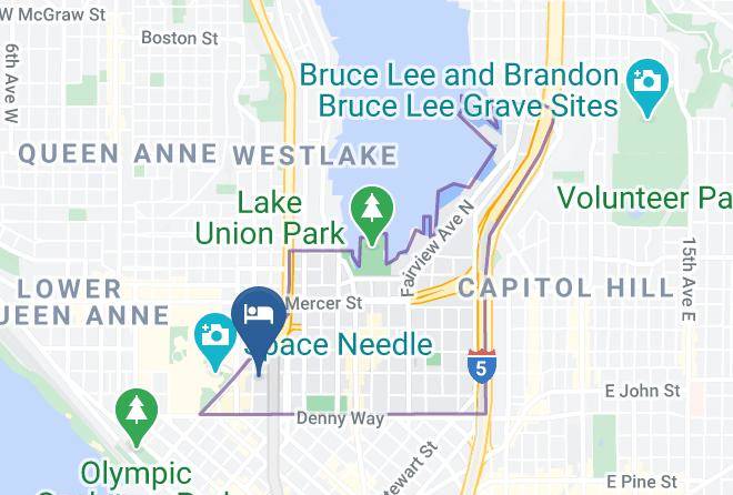 Executive Inn By The Space Needle Map