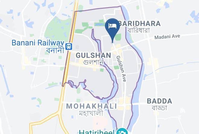 Dhaka - Executive Inn Maps