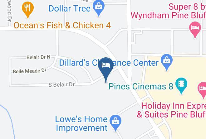 Jefferson - Executive Inn Express Maps