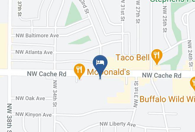 Comanche - Executive Inn Hotel Conference Center Maps