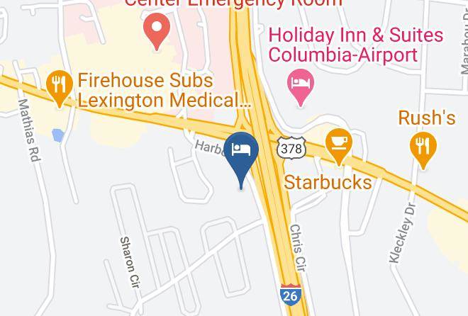Executive Inn Map