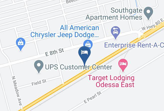 Ector - Executive Inn Odessa Maps
