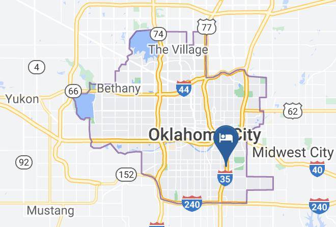Oklahoma - Executive Inn I 35 Maps