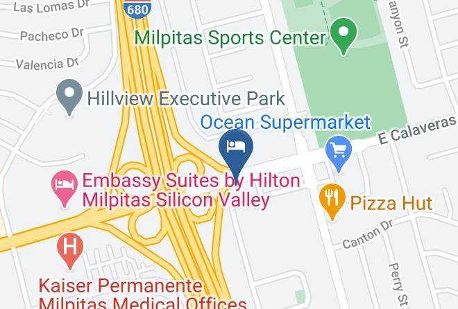 Santa Clara - Executive Inn Maps