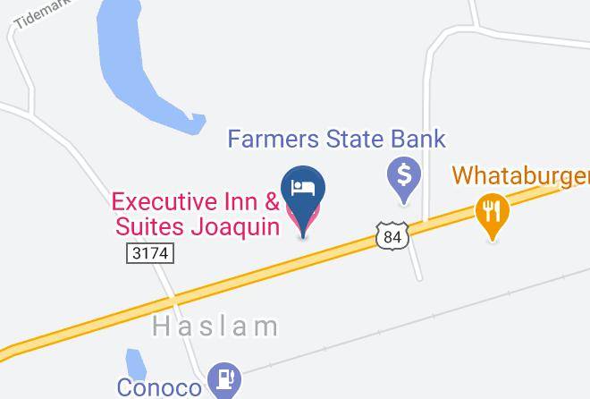 Shelby - Executive Inn & Suites Joaquin Maps