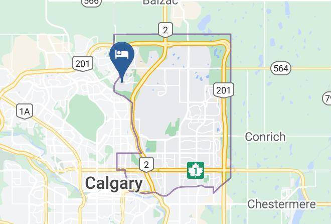 Division 6 - Executive Residency By Best Western Calgary City View North Maps