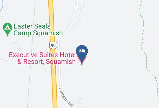 Squamish Lillooet - Executive Suites Hotel & Resort Squamish Maps
