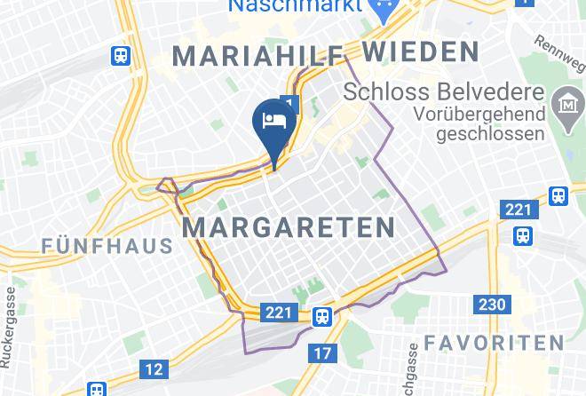 Vienna Margareten - Executive Suites Margareten Maps