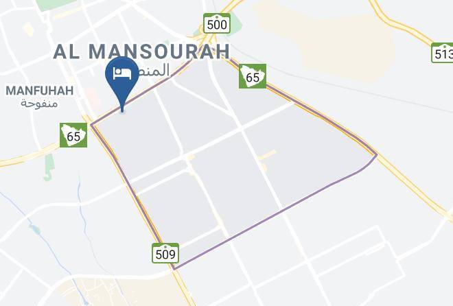 Riyadh - Executives Hotel Al Azizia Maps