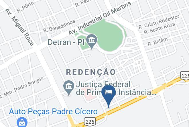 Teresina - Executivo Hotel Maps