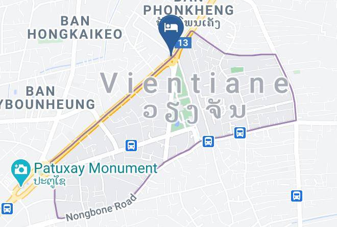 Vientiane - Exellency Restaurant Maps
