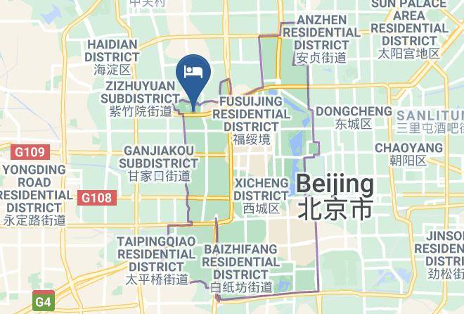 Exhibition Centre Hotel Beijing Map