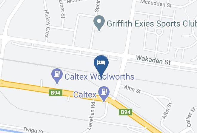 Griffith - Exies Bagtown Motel & Function Centre Maps